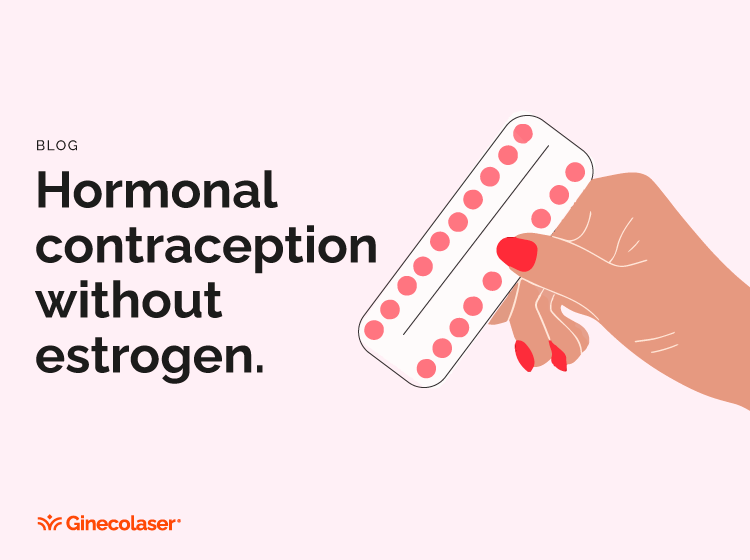 Hormonal contraception without estrogen